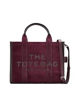 MARC JACOBS | Ledertasche - Tote Bag THE MEDIUM TOTE | dunkelrot
